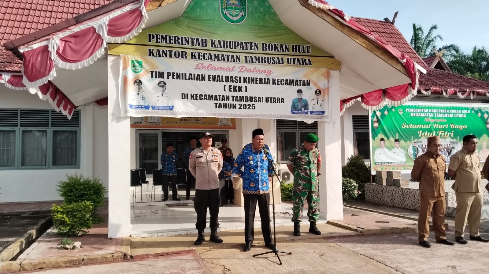 PEMERINTAH KECAMATAN TAMBUSAI UTARA GELAR APEL HARI KESADARAN NASIONAL: TEGASKAN INTEGRITAS DAN KUALITAS PELAYANAN PUBLIK