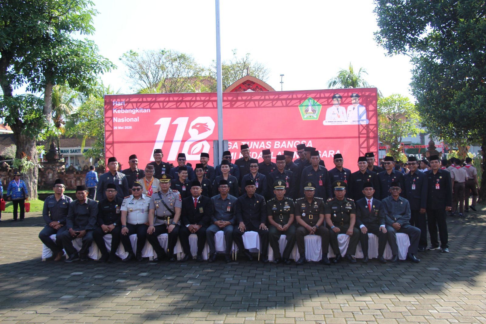 KAPOLRES TABANAN HADIRI PERINGATAN HARKITNAS KE-118: MOMENTUM PERKUAT NASIONALISME DAN JAGA TUNAS BANGSA