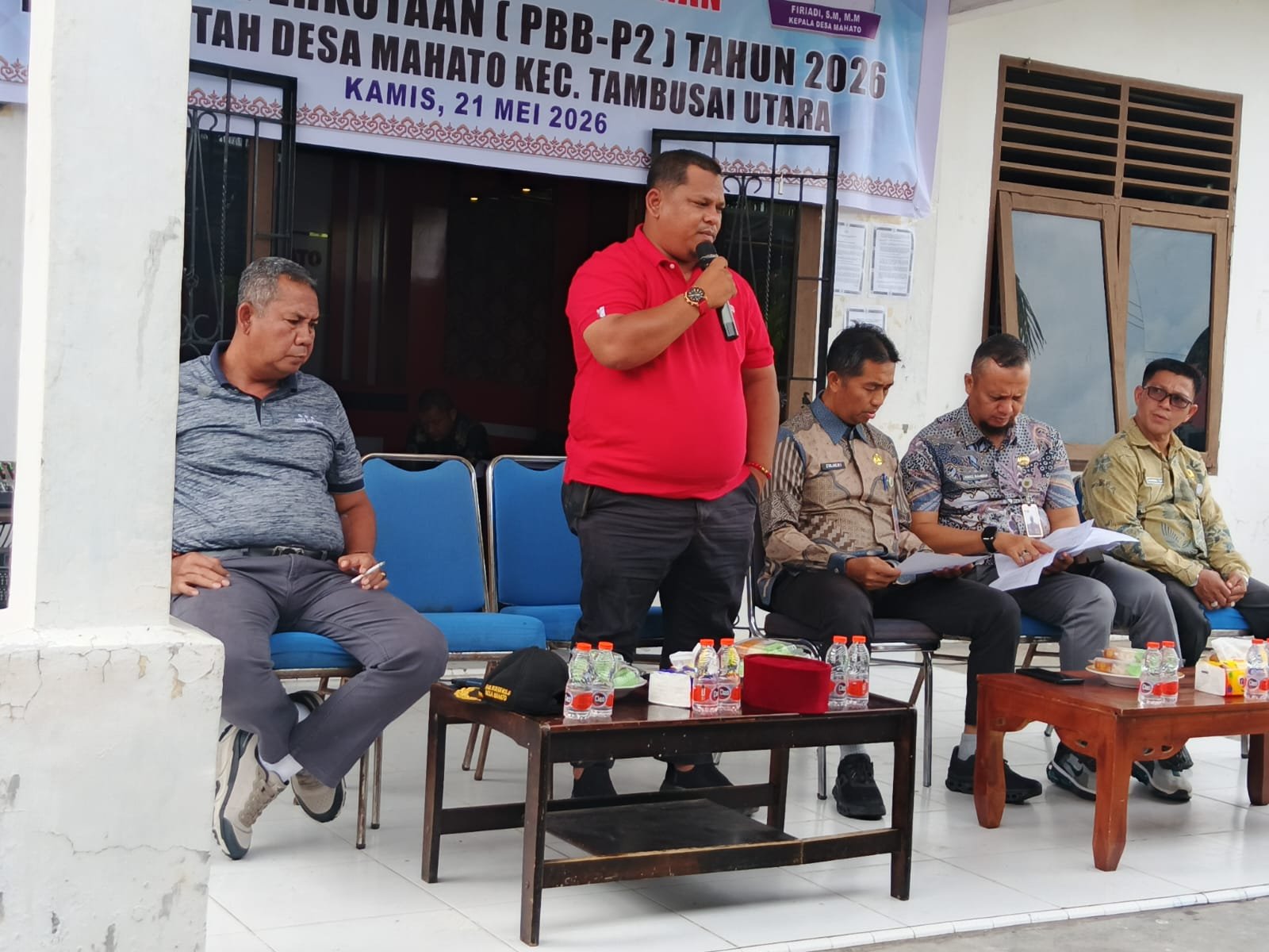 PEMDES MAHATO BERSAMA DINAS PAJAK ROHUL GELAR SOSIALISASI PBB-P2: DORONG KESADARAN DAN KEPATUHAN WAJIB PAJAK