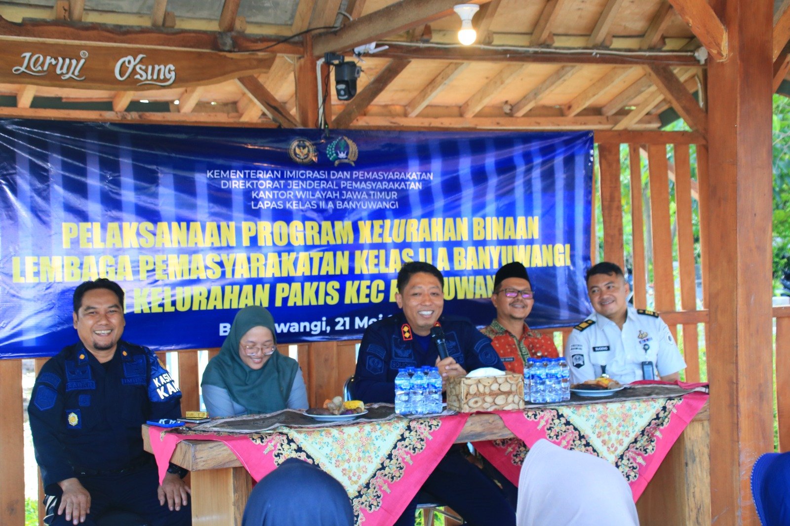 LAPAS BANYUWANGI RESMIKAN KELURAHAN PAKIS JADI WILAYAH BINAAN, HADIRKAN LAYANAN KESEHATAN GRATIS HINGGA BANSOS