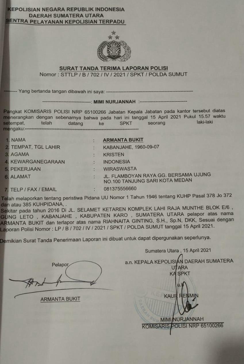 PROFESIONALITAS JAKSA “AN” DIPERSOALKAN KORBAN, JAMWAS DIMINTA TINDAK TEGAS