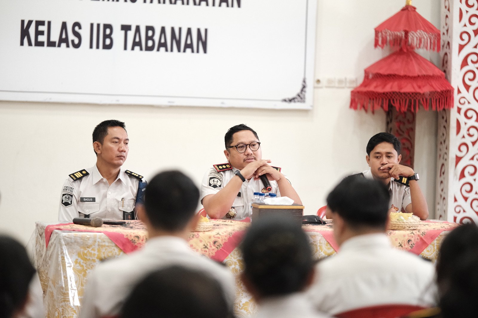 Pertegas Tugas dan Integritas, Kalapas Tabanan Berikan Penguatan Kepada Seluruh Jajaran