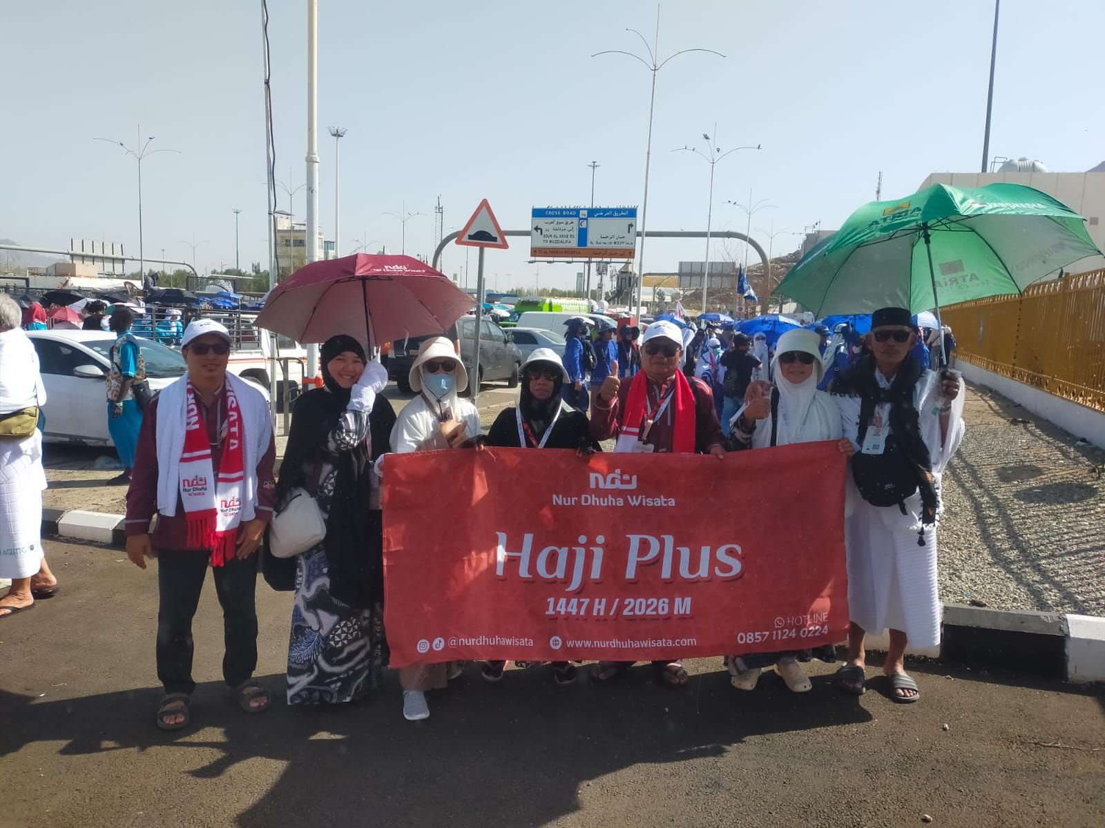 JAMAAH HAJI PLUS JAWA TIMUR TIBA DI TANAH SUCI, SIAP LAKSANAKAN IBADAH HAJI 1447 HIJRIYAH