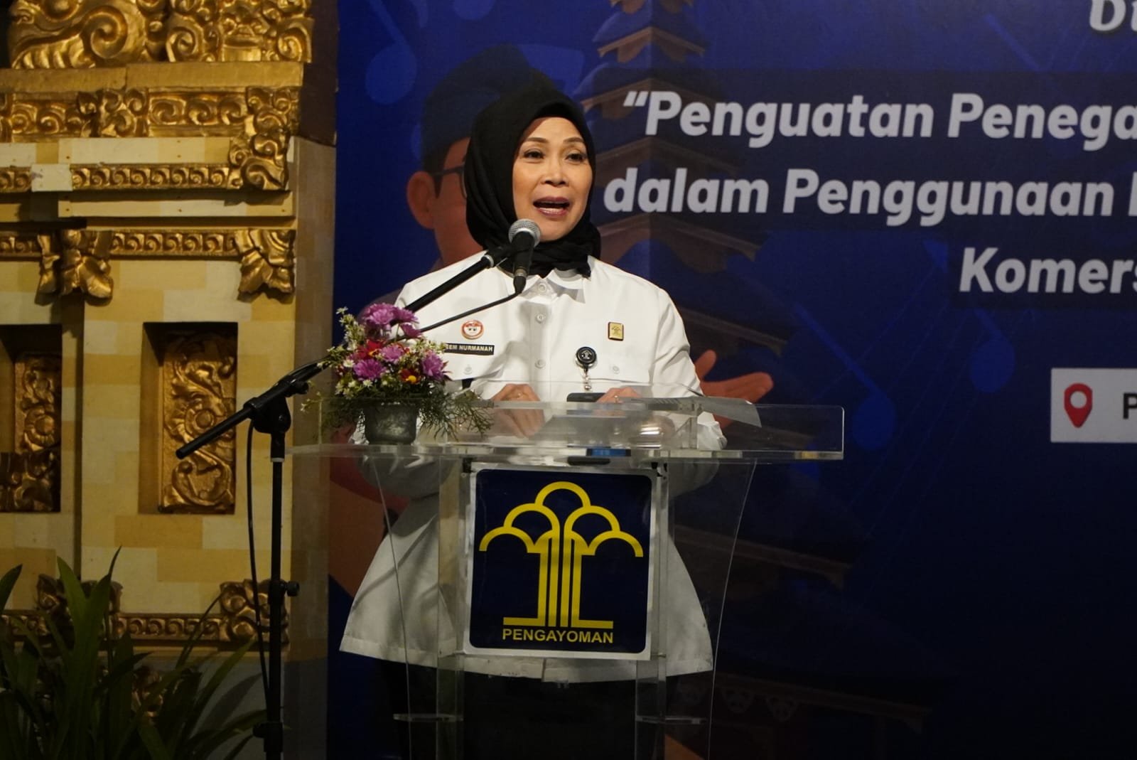 Diseminasi Kekayaan Intelektual, Kanwil Kemenkum Bali Perkuat Penegakan Hak Cipta