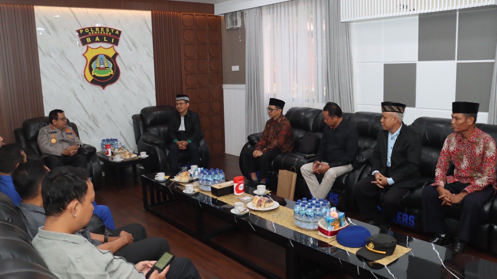 Audiensi dengan LDII, Kapolresta Denpasar Ajak Masyarakat Aktif Jaga Kamtibmas dan Kelola Sampah