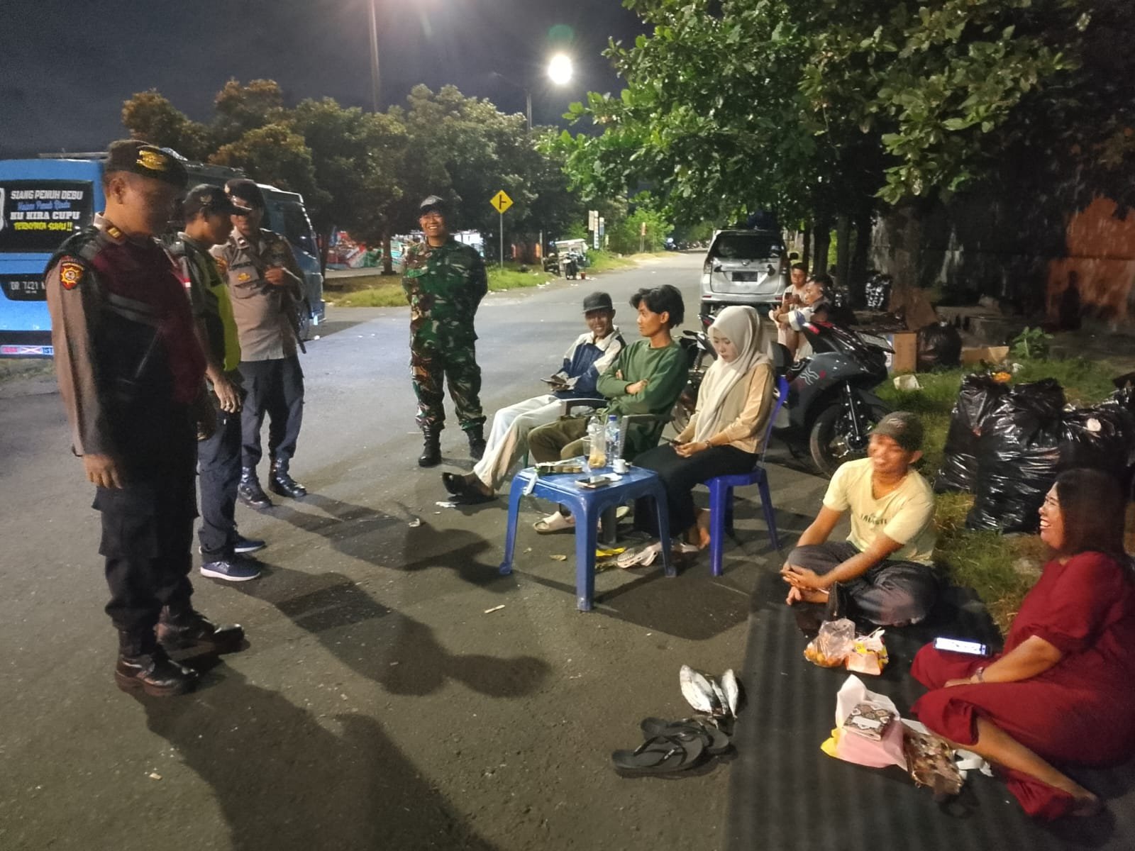 KRYD Yustisi & Patroli Gabungan Polsek Pelabuhan Benoa Ciptakan Keamanan Kondusif di Kawasan Vital