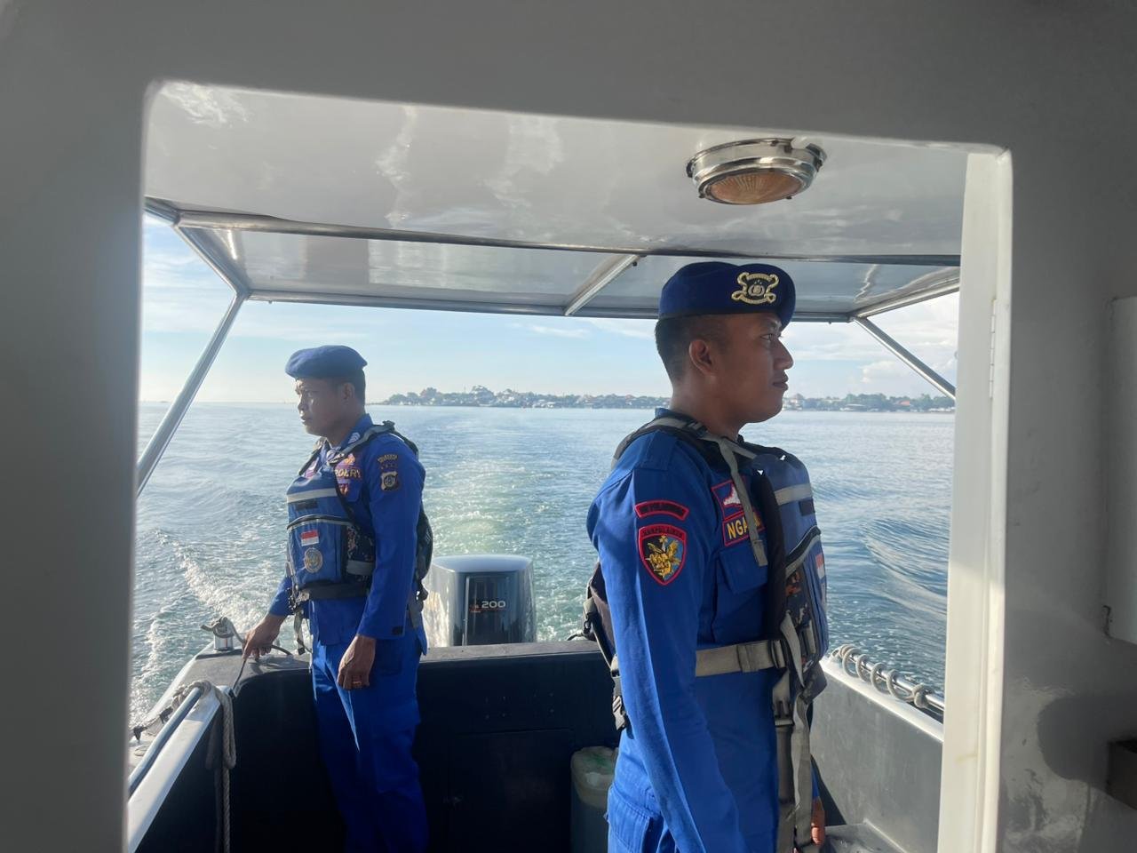 Pantau Keamanan Wilayah Perairan, Sat Polairud Polresta Denpasar Laksanakan Patroli Rutin