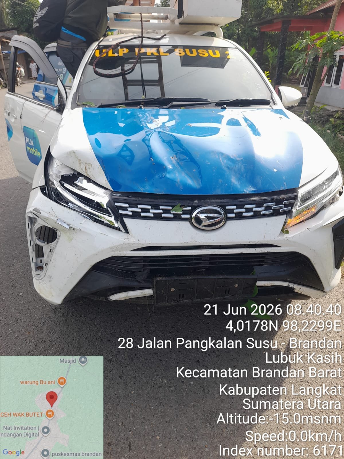 Diduga Mengantuk, Mobil Pekerja PT. Electricity Services Masuk Jurang di Brandan Barat – Perbedaan Keterangan Korban dan Saksi Jadi Sorotan