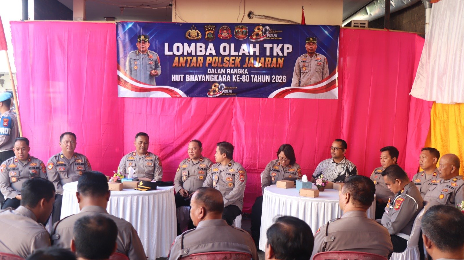 Polresta Denpasar Gelar Lomba Olah TKP Antar Polsek Jajaran, Semarakkan Hari Bhayangkara ke-80