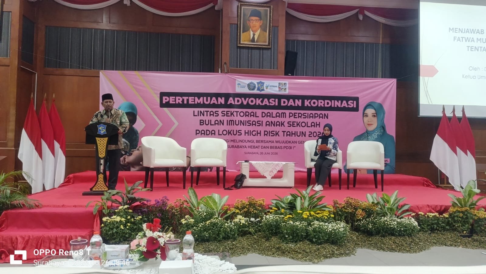 PEMKOT SURABAYA GANDENG MUI KOTA SURABAYA SUKSES BULAN IMUNISASI ANAK SEKOLAH TAHUN 2026
