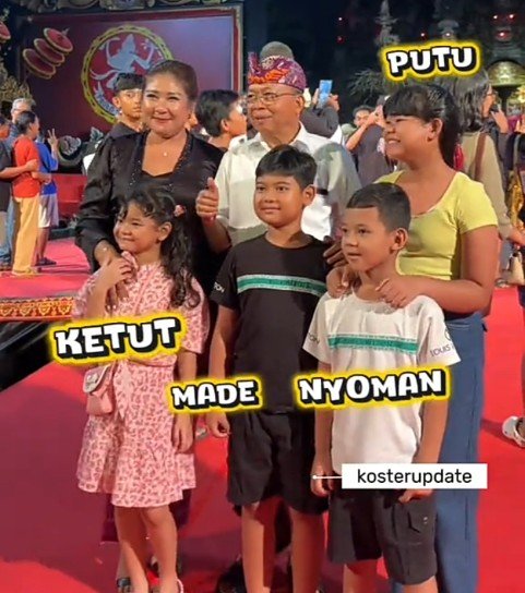 Pesan Budaya Mendalam: Gubernur Bali Wayan Koster dan Makna Warisan Penamaan di Tengah Perubahan Zaman