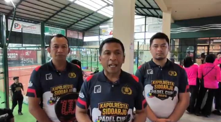 Polresta Sidoarjo Gelar Turnamen Padel Cup I, Pererat Silaturahmi Memperingati Hari Bhayangkara ke-80