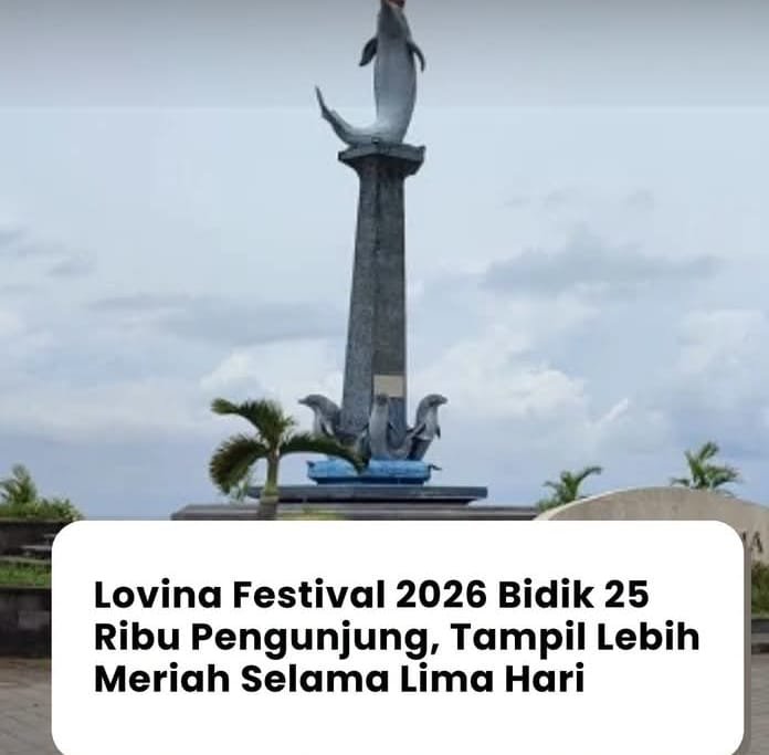 Bupati Buleleng Akan Buka Resmi Lovina Festival 2026, Usung Tema “Theater of Dolphin” Targetkan 30 Ribu Pengunjung