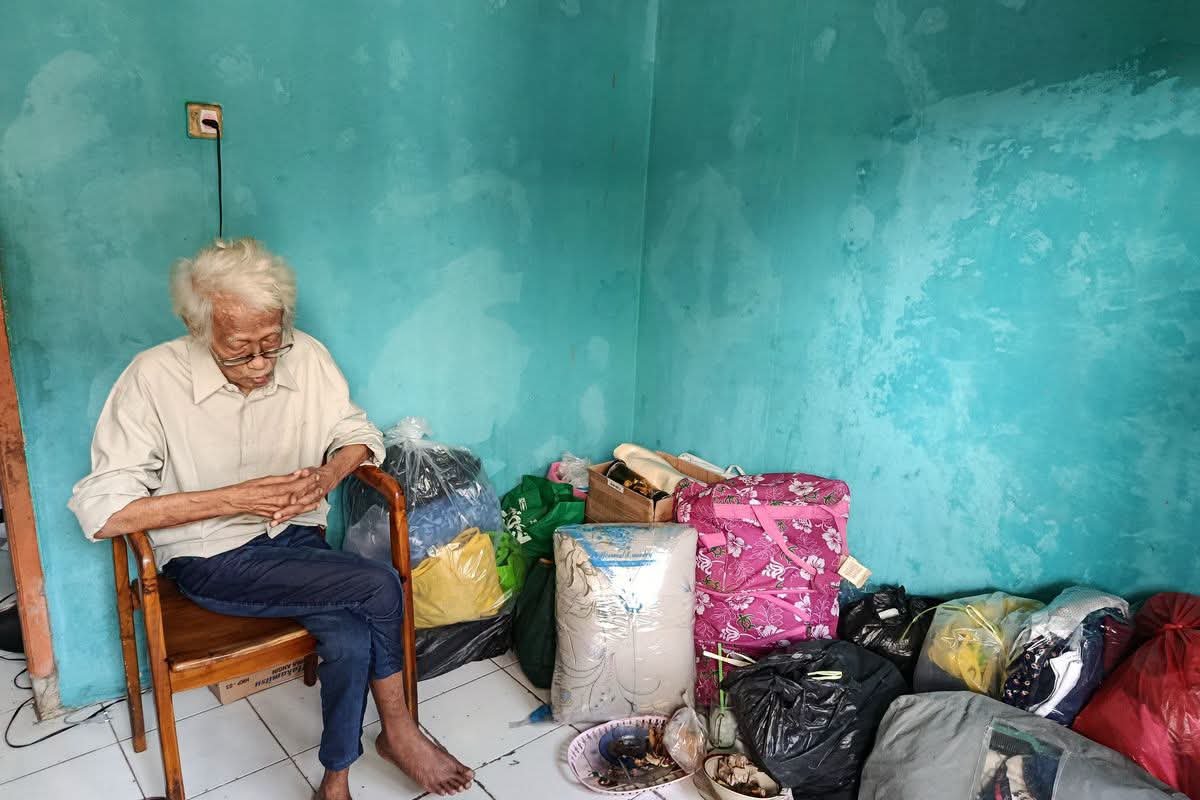 Putra Sayuti Melik Sang Pengetik Proklamasi, Heru Baskoro (84) Kini Hidup Sederhana di Kontrakan Bekasi, Butuh Bantuan Operasi Mata