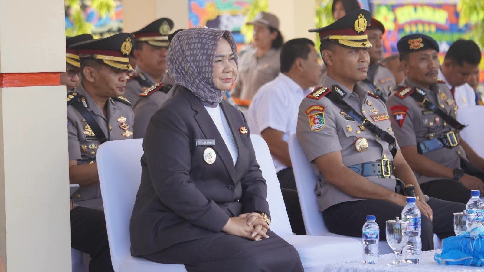 Plt Bupati Langkat Tiorita Tekankan Polri Profesional dan Humanis di Pembukaan Diktuk Bintara SPKT TA 2026
