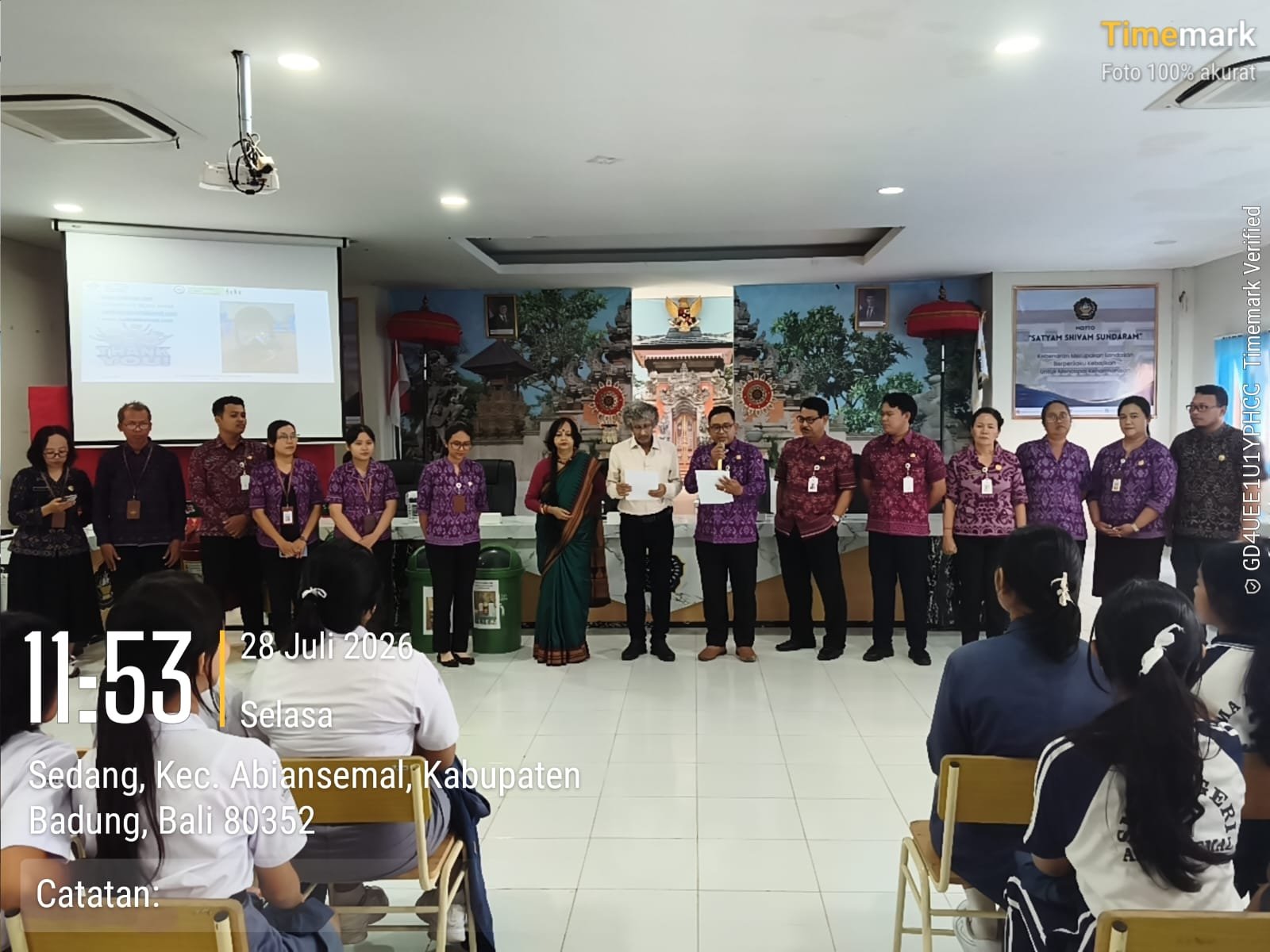 SMAN 2 Abiansemal Jadi Tuan Rumah Kolaborasi Pengelolaan Sampah Berkelanjutan ISWMAW 2026