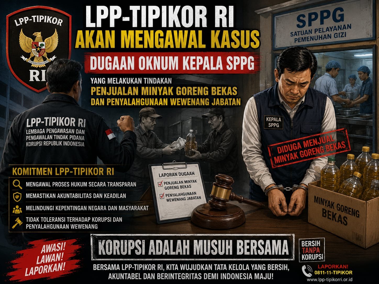 Penyalahgunaan Wewenang Kepala SPPG Pancur Batu Indikasikan Korupsi: Limbah Program MBG Dijual, Gaji Pekerja Diduga Dimanipulasi