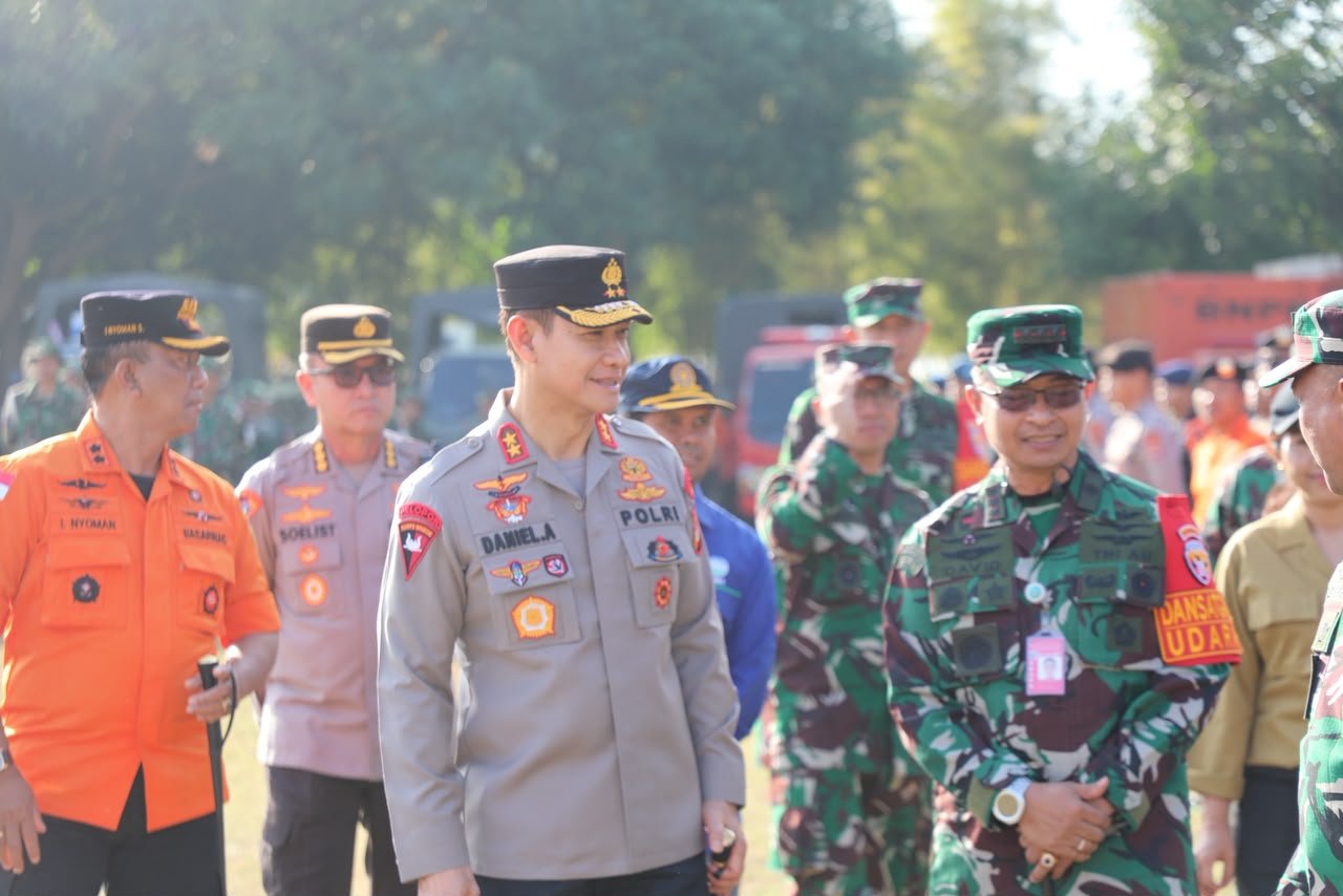 Kapolda Bali Hadiri Apel Gelar Pasukan LKO Kogabwilhan II 2026, Perkuat Sinergi Kesiapsiagaan Bencana