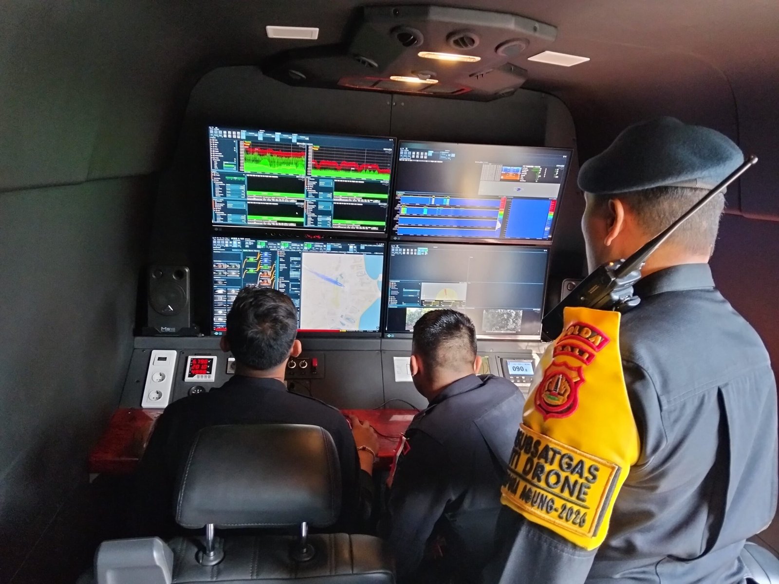 Satgas Tindak Anti-Drone Ops Gapura Pantau Keamanan Udara IAWP di Kawasan Nusa Dua