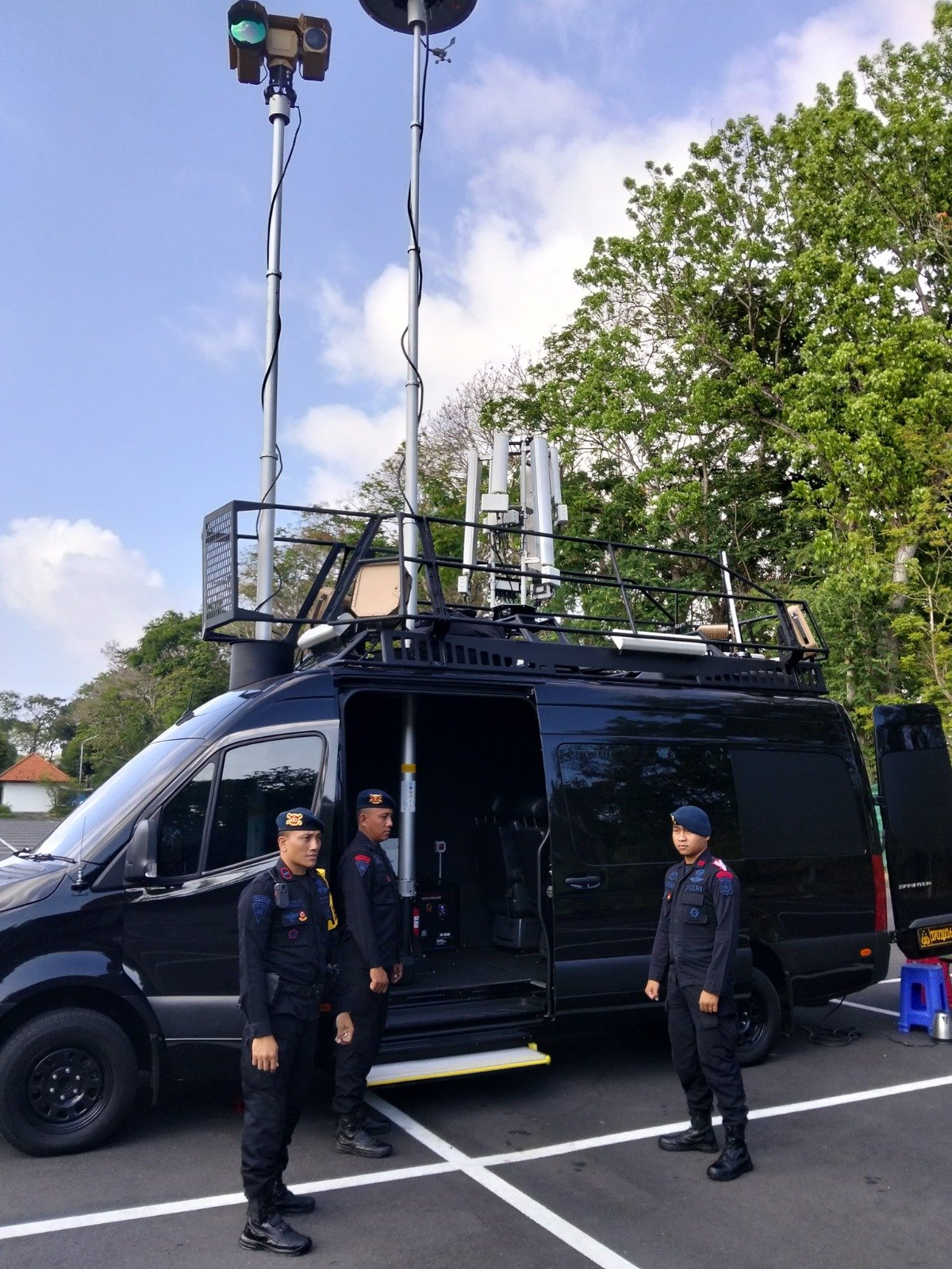 Satgas Tindak Anti-Drone Ops Gapura Pantau Keamanan IAWP di Kawasan Nusa Dua