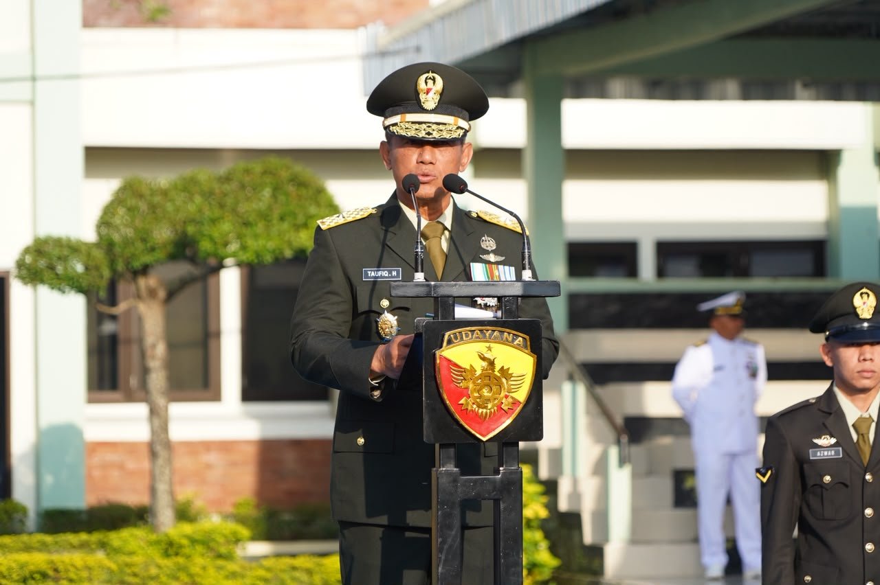 HUT ke-81 TNI, Kodam IX/Udayana Tegaskan Komitmen Menjaga Kedaulatan dan Persatuan