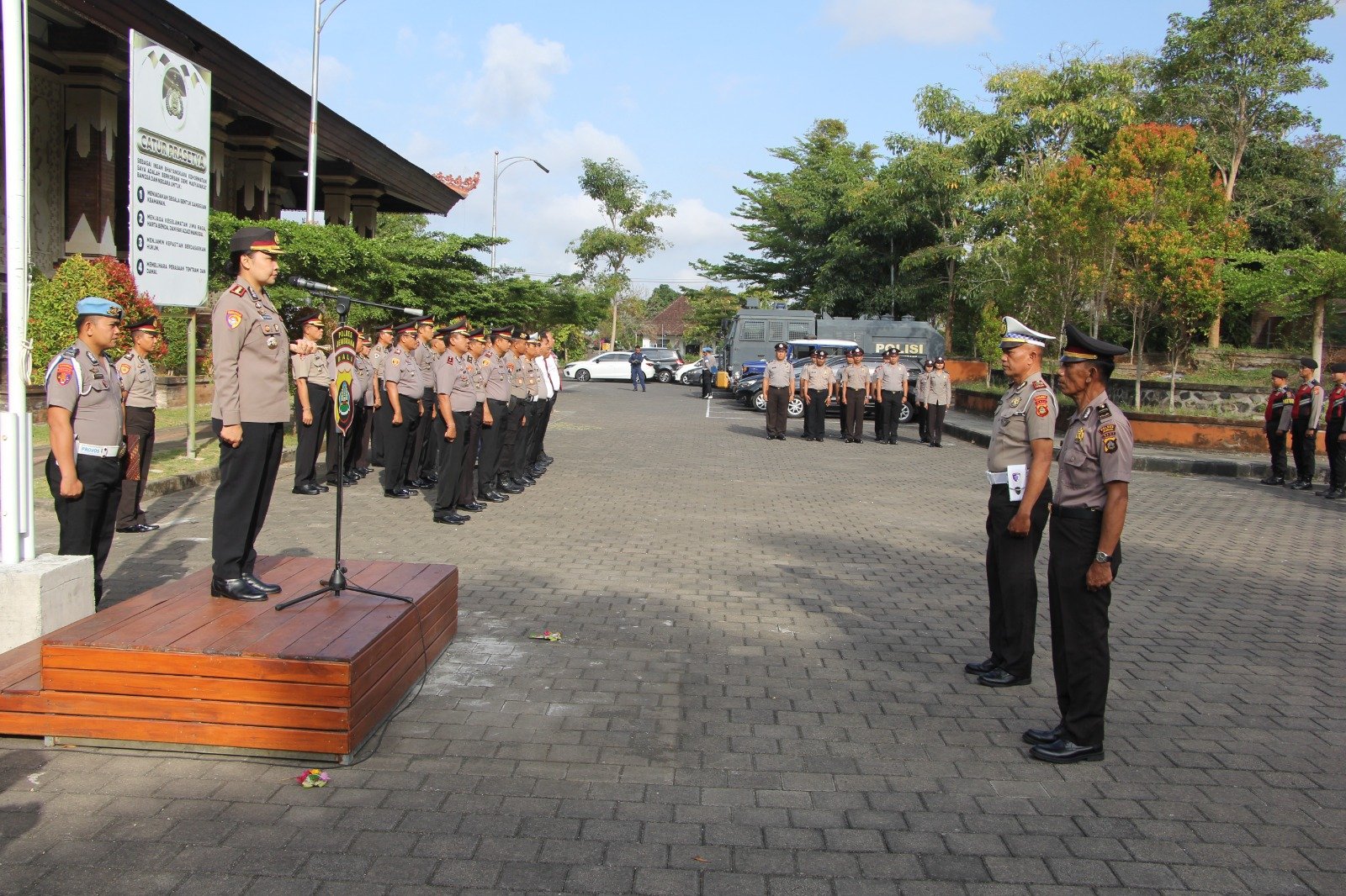 Polres Jembrana Beri Penghargaan Personel Berprestasi, Dedikasi dan Pengabdian Mendapat Apresiasi