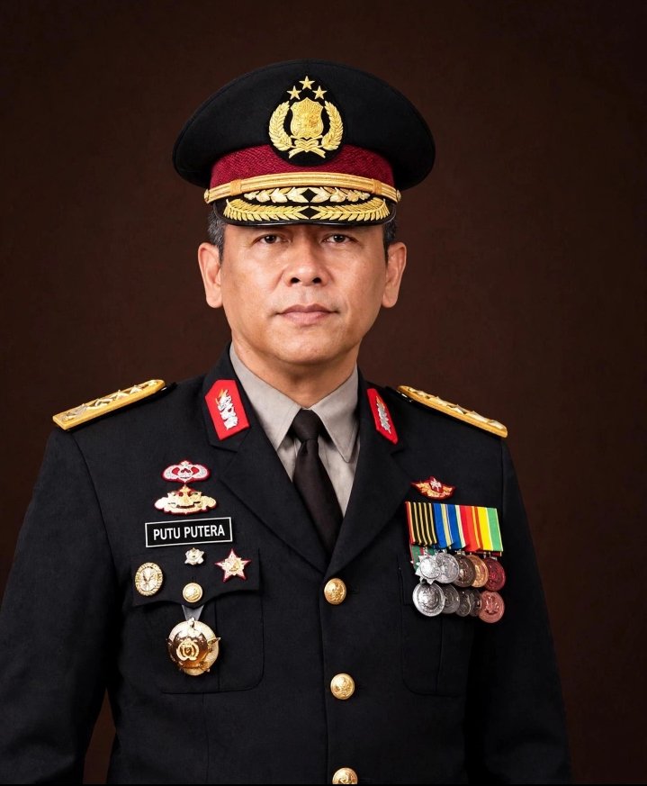 Dari Polsek Ubud ke Gedung Bareskrim, Putu Putera Sadana Kini Emban Amanah sebagai Wakabareskrim Polri