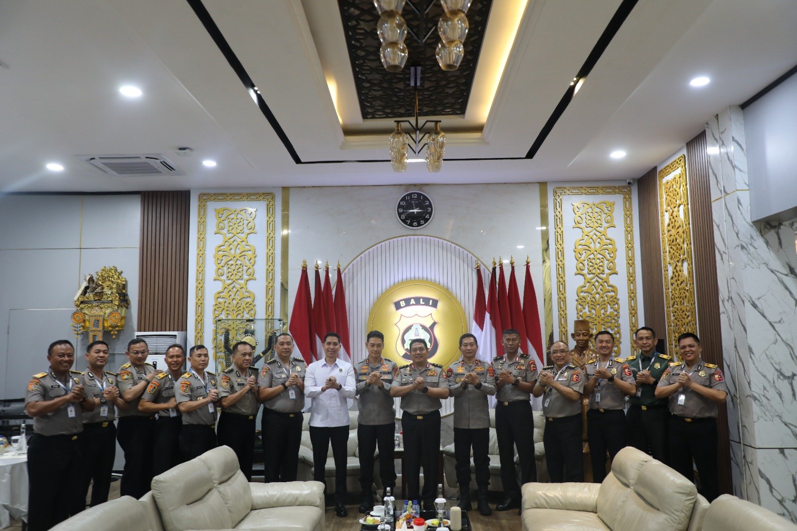 Kapolda Bali Terima Peserta Didik Sespimti Polri Dikreg ke-36, Bahas Strategi Dukung Kedaulatan Pangan, Energi dan Ekonomi