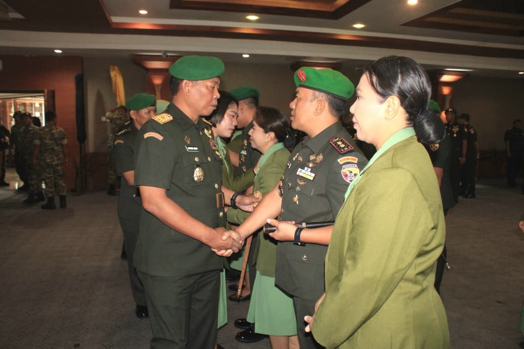 Letkol Inf Kadek Muliarsa Resmi Jabat Dandim 1611/Badung, Gantikan Kolonel Inf I Putu Tangkas Wiratawan