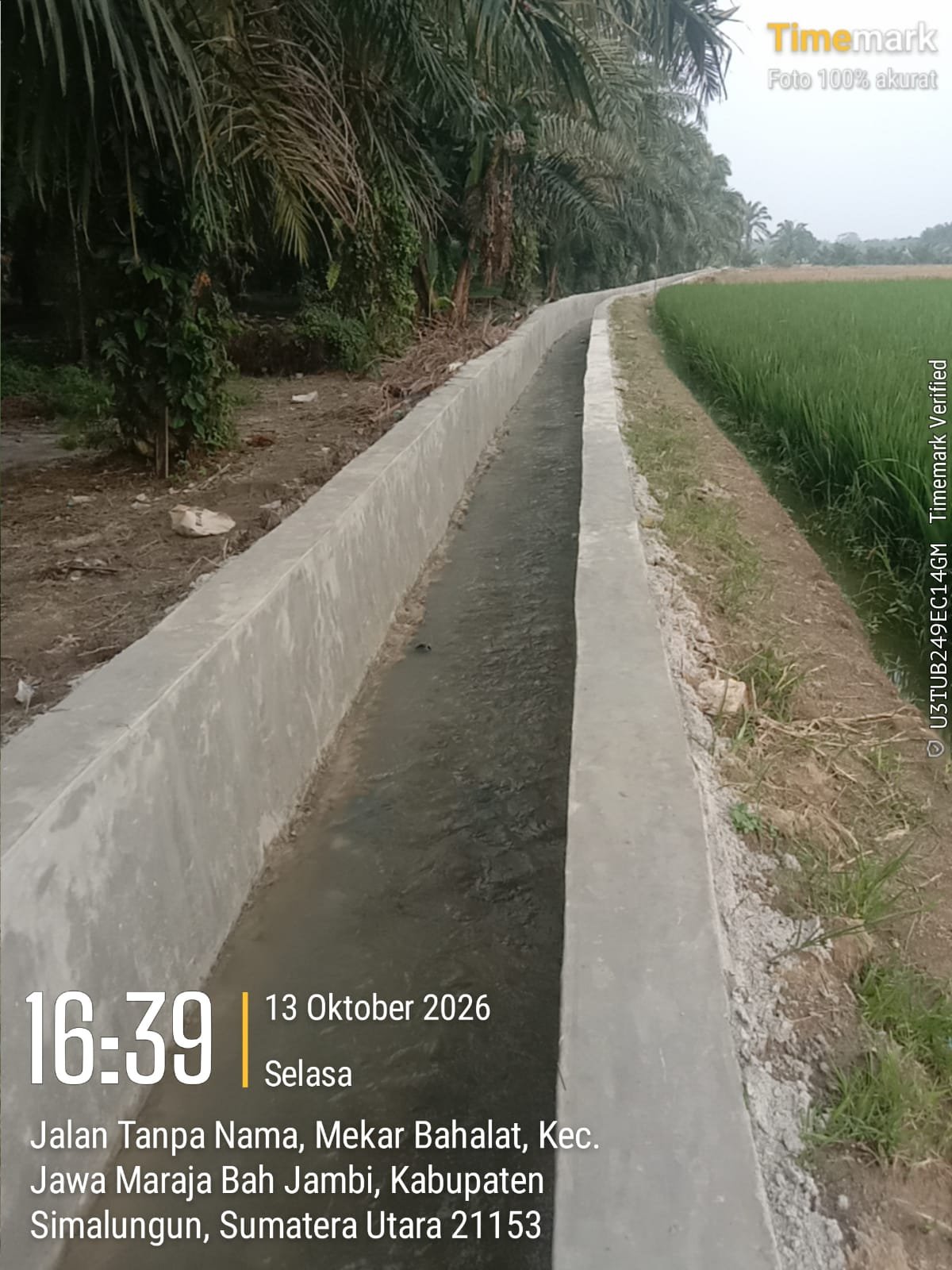 Proyek Rehabilitasi Irigasi DI Banua Rp397 Juta di Simalungun Disorot, Pekerjaan Diduga Asal Jadi