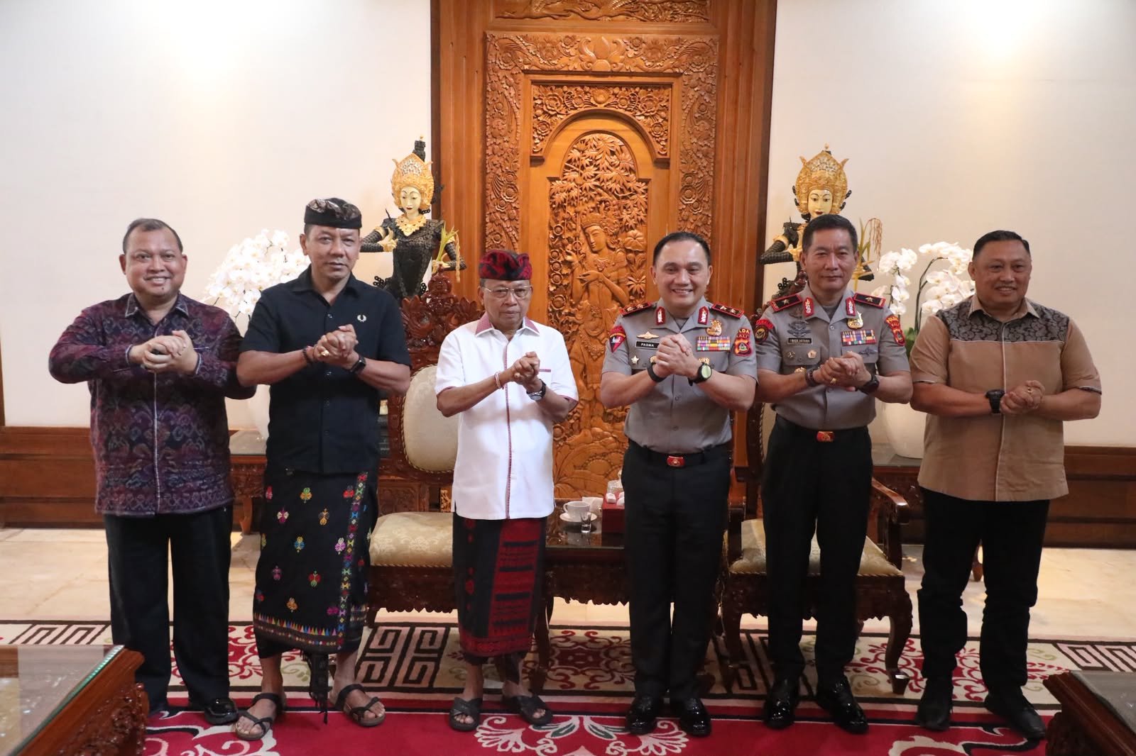 Kapolda Bali Silaturahmi Perdana dengan Gubernur, Perkuat Sinergi Jaga Keamanan Pulau Dewata