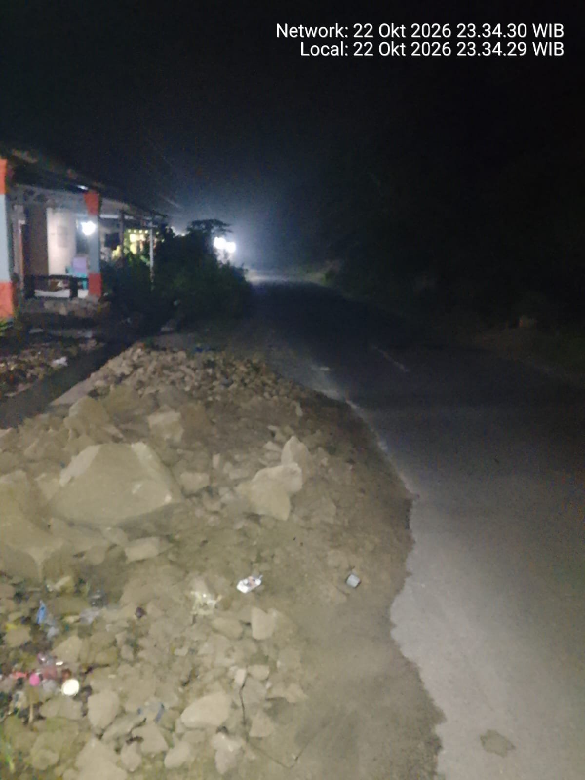 Material Batu Proyek PSDA Bahal Batu Diduga Picu Kecelakaan, Penyingkiran Material dan Pengawasan Jalan Dipertanyakan