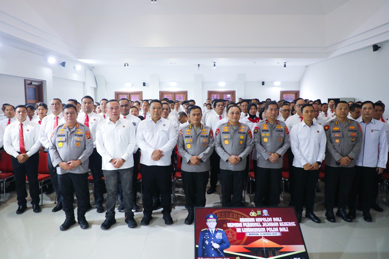 Kapolda Bali Tegaskan Reserse Harus Profesional dan Berintegritas: Jangan Persulit Masyarakat Mencari Keadilan